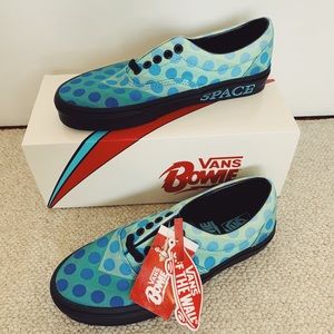 Ltd. Ed. David Bowie Vans, Space Oddity lace-ups